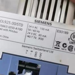 SIEMENS S55663-J250-A100 POL925 PLC extension module