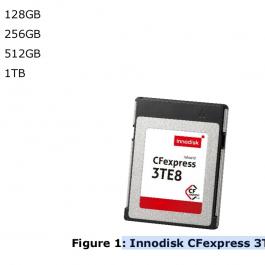 Innodisk CFexpress 3TE8 pcie cf card