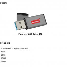 Innodisk USD Drive 3 SE Series within SLC Flash IC.