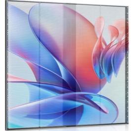 p3.91 flexible holographic transparent LED display panel  